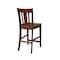 Whitewood Industries Solid Wood San Remo Counter Height Dining Stool - 24" Seat Height S581-102 - alternate 8